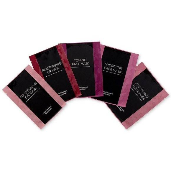 5-Pc. Glitterati‎ Culture Mask Set - Picture 1 of 1